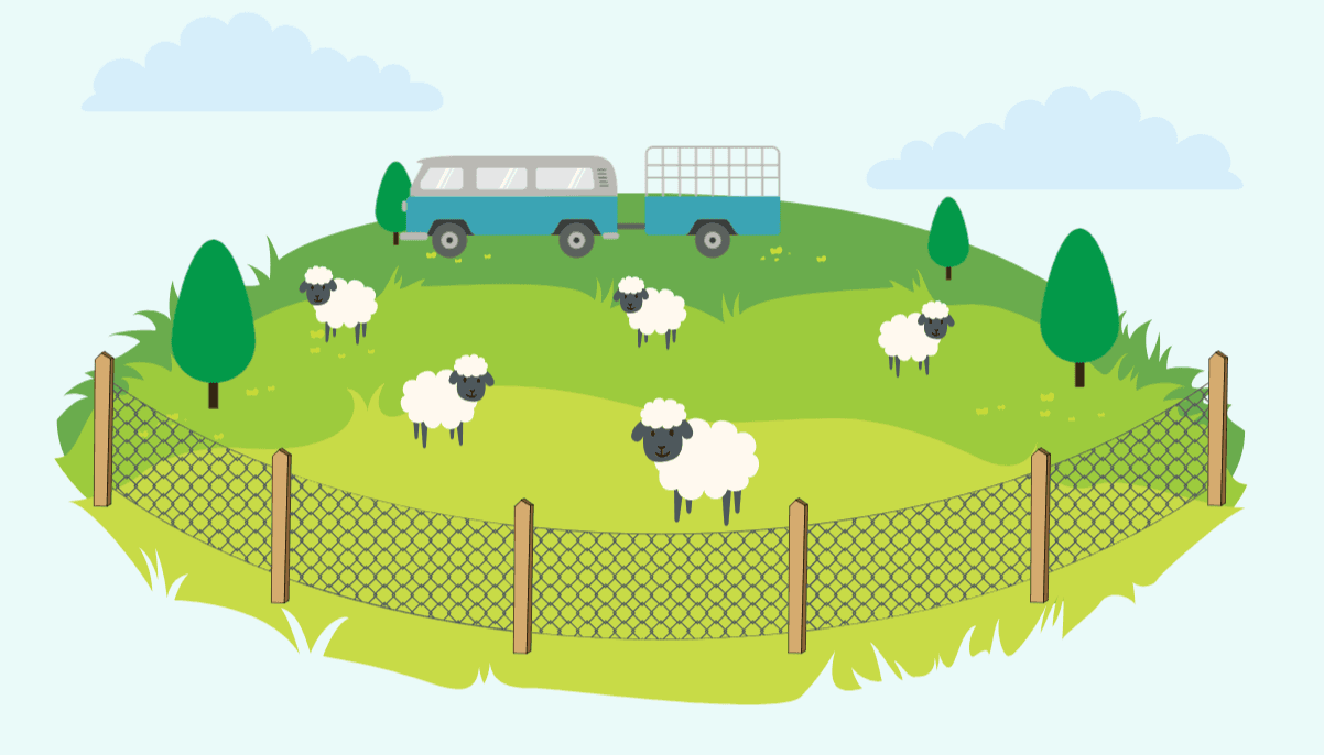 Bio-Mäher im Einsatz